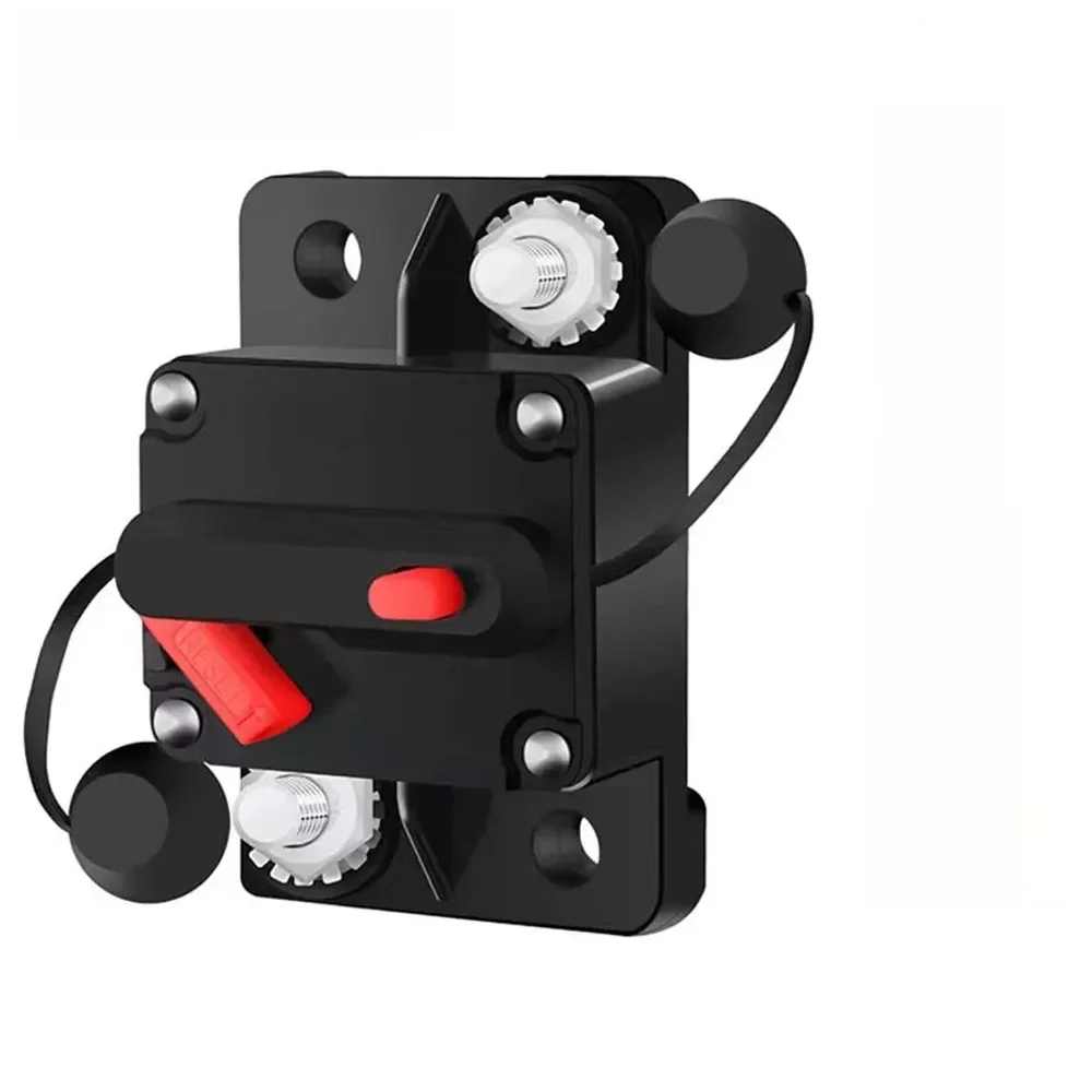 DaierTek 30A-300A stroomonderbreker 12V trollen met handmatige reset Boot Handmatige stroombescherming voor audiozekering Auto 48VDC Waterdicht - afbeelding 2