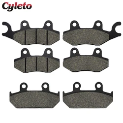 Cyleto Motorcycle Front or Rear Brake Pads for Suzuki Skywave AN250 AN 250 2007 2008 Burgman AN400 AN 400 2007-2020