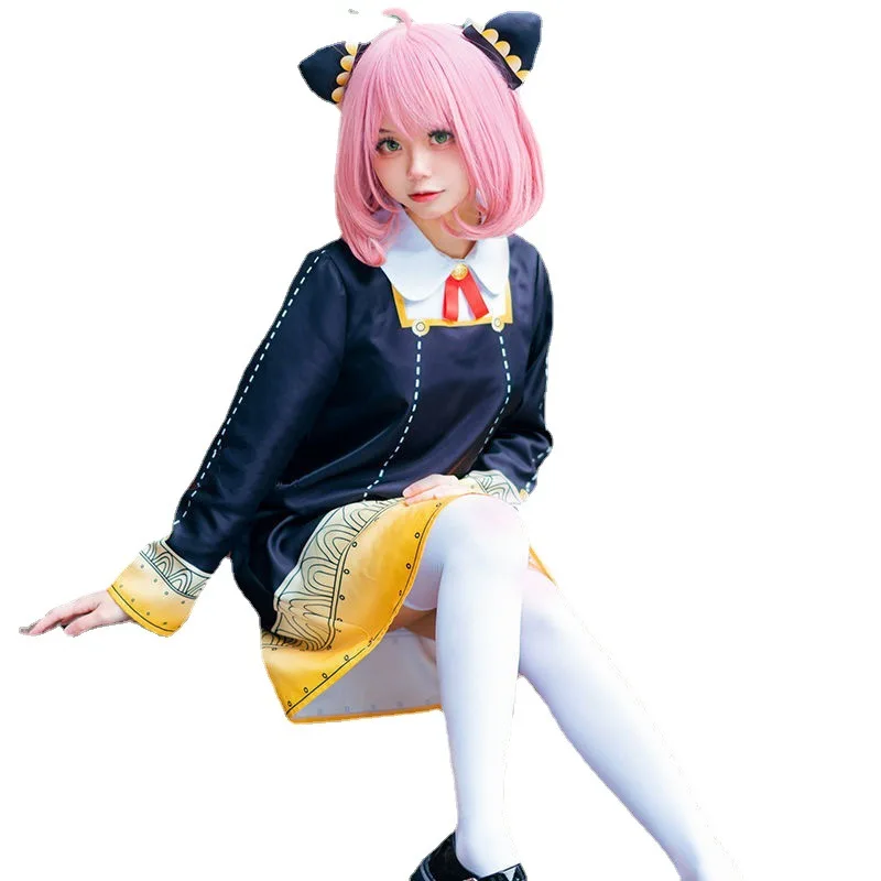 Anya – déguisement Cosplay pour enfants, déguisement Cosplay, robe d'halloween, uniforme pour femmes