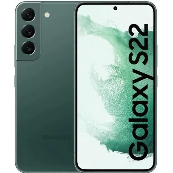 هاتف Samsung Galaxy S22، 5G الذكي، مجدد، Android AI، 6.1 بوصة، 8G + 128G، ثماني النواة، غير محظور، حالة ممتازة