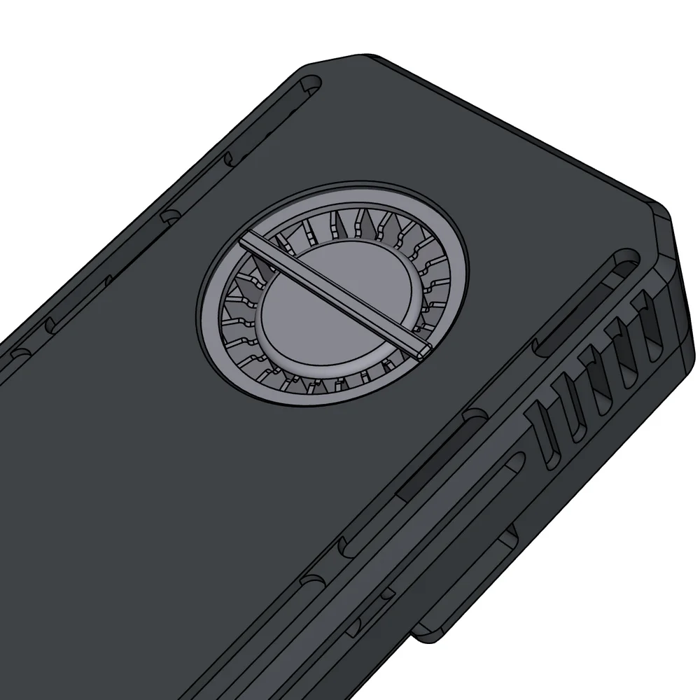 DPL M80DT SSD-Gehäuse Turbofan M.2 2280 NVMe SATA USB 3.1 Gen2 10 Gbit/s
