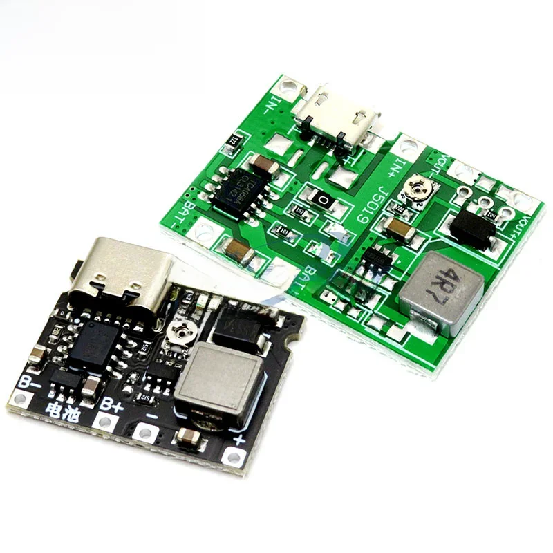 TP4056 3.7V 4.2V 9V 5V 2A Module élévateur réglable 18650 batterie Lithium Li-ion charge décharge carte d'alimentation Kit de bricolage