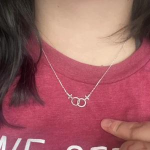 Colar feminino lgduplo símbolo de venus, lesbian, aço inoxidável, para mulheres, meninas, amor, irmã, joia 10 principais vendas lgbt pingentes - №4