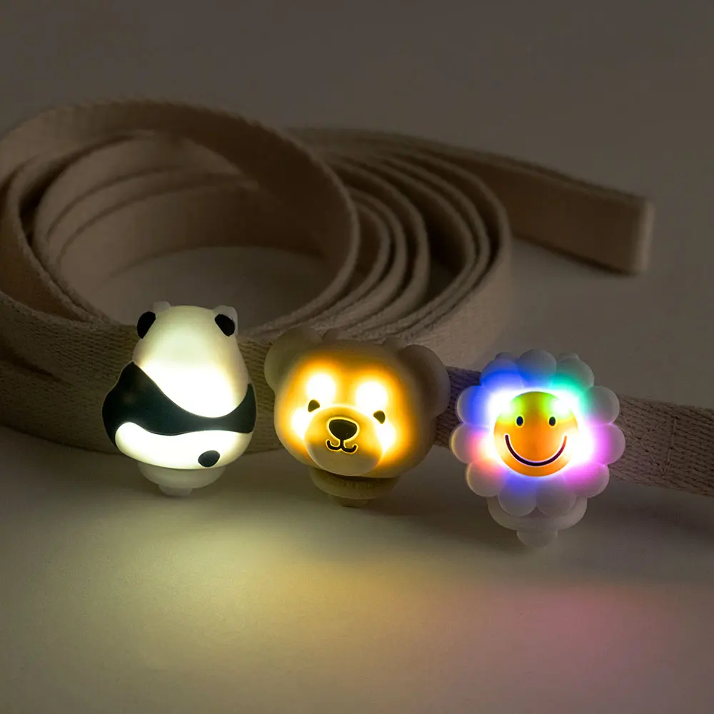 Bailey puppy light pendant night walk rechargeable LED linker (B060)