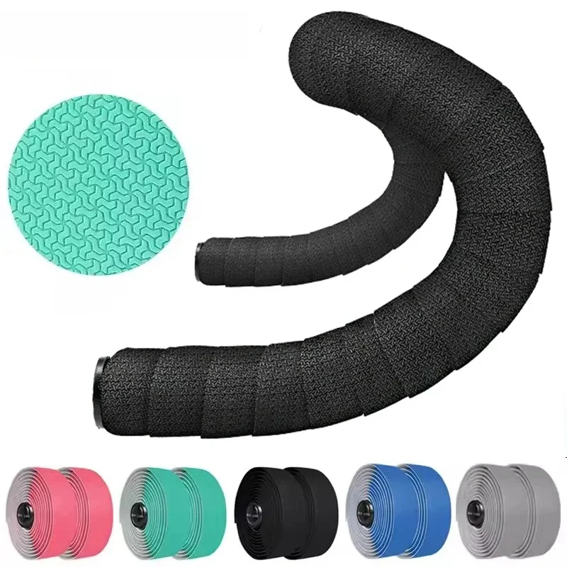 AliExpress BUCKLOS Bicycle Handlebar Tape Road Bike Handle Bar Tapes Shock Absorption Bike Cycling Anti Slip Handlebar Tape with End Plugs