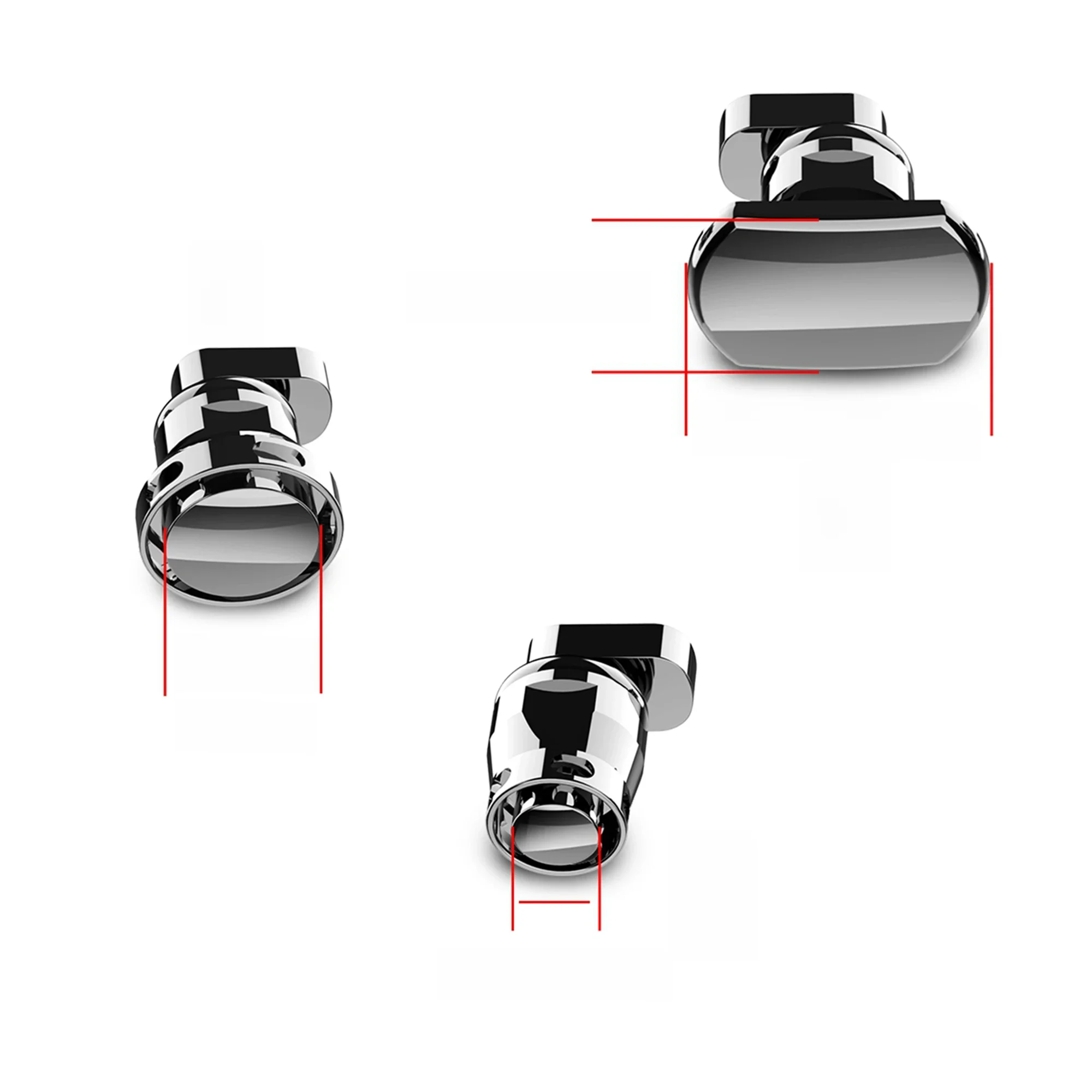 WOYO PDR Steel Tabs for Car Dent Repair Tools, Iron Tabs Parts For Slide Hammer Dent Puller Accessories
