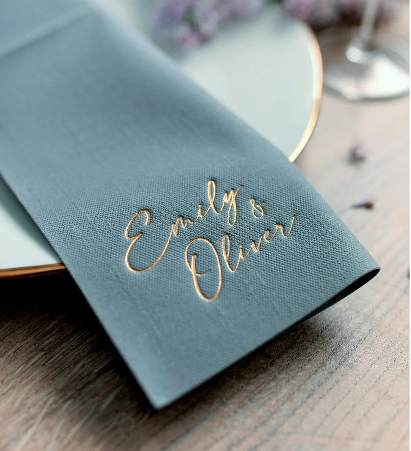 

50pcs Personalized napkins, Soft linen like napkins disposable, Personalized napkins, DINNER,napkins, Wedding napkins,