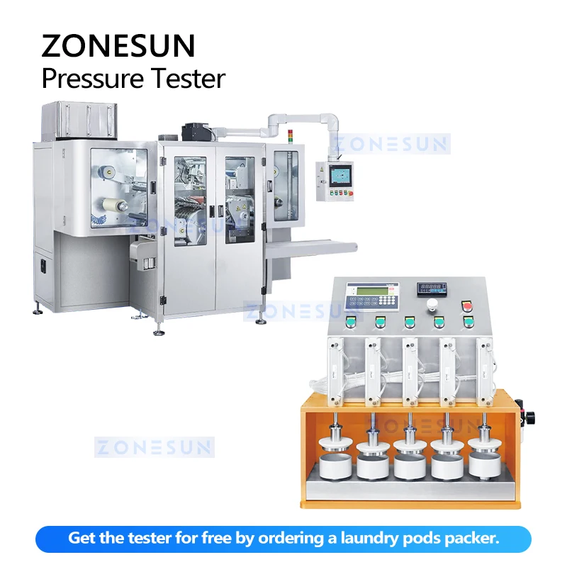 Zonesun testador de pressão para vagens de detergente para lavanderia, instrumento de teste de laboratório ZS-PT1