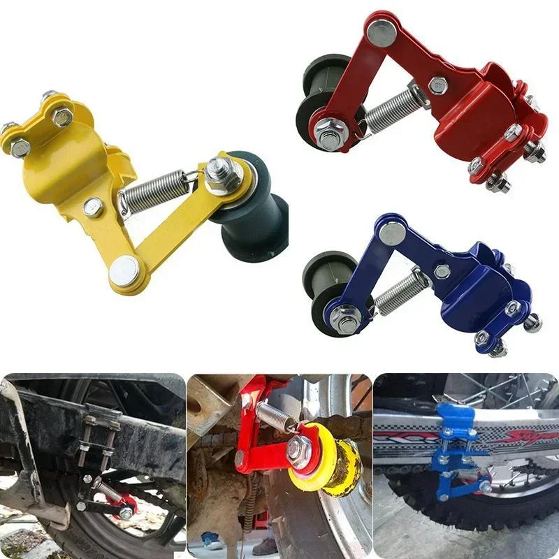 AliExpress NONE Universal Aluminum Motorcycle Chain Tensioner Adjuster Roller Tools Modified Accessories Bike ATV