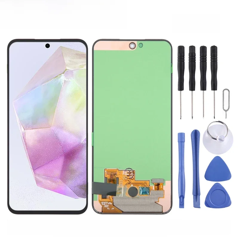 6.6" FHD+ Super AMOLED LCD Screen For Samsung Galaxy A35 5G SM-A356B Phone 120Hz Display and Digitizer Full Assembly Replacement