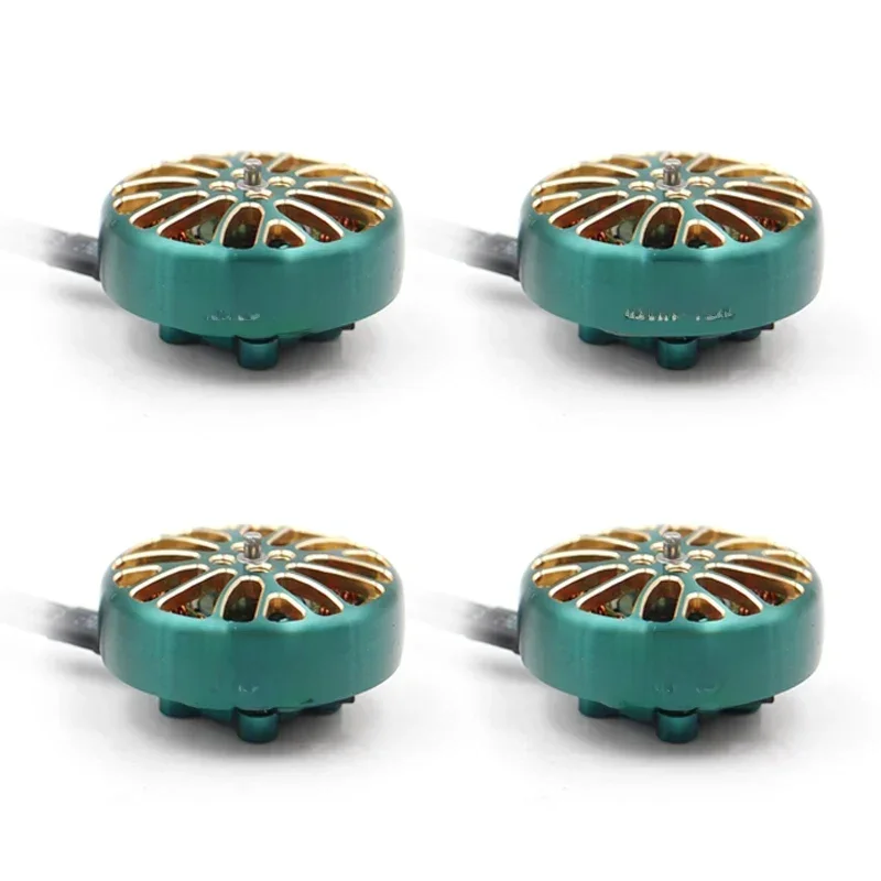 Lannrc 2004 1800kv 2500kv 3000kv 3-6S Lipo Borstelloze Motor 12X12Mm 12n 14P Voor Rc Fpv 3.5-5 Inch Propeller Racen Drone - afbeelding 2