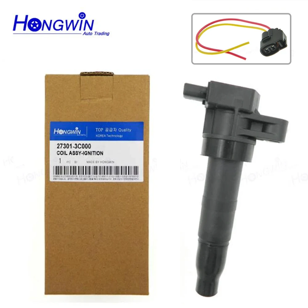 27301-3C000 Ignition Coil Plug For Hyundai Azera Santa Fe Kia Sorento Cadenza K900 27301 3C000 273013C000 27301-3C010 UF546