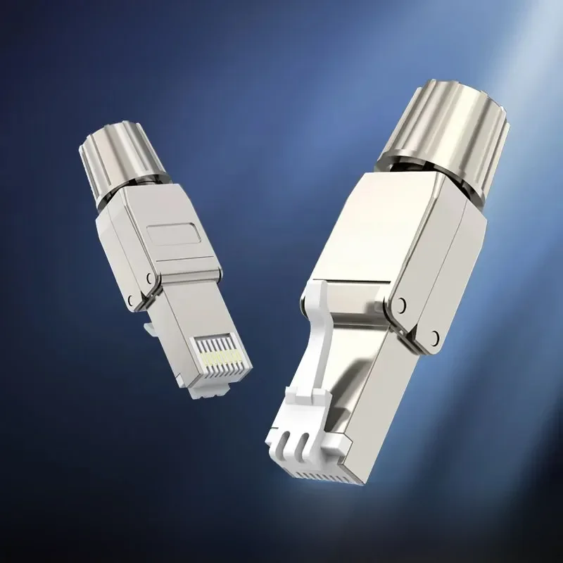 Zoerax rj45 cat8 cat7 cat6a Anschlüsse werkzeug lose wieder verwendbare Ethernet-Anschluss stecker,