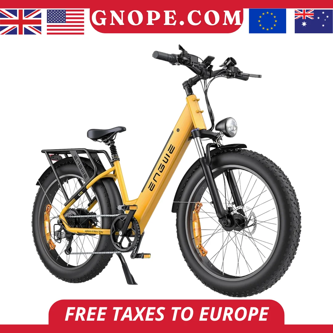 

ENGWE E26 ST Adult Electric Bicycle E26 250W 48V16AH Hydraulic Suspension Bike 26*4.0 Fat Tire Bike Mountain Snow E Bike