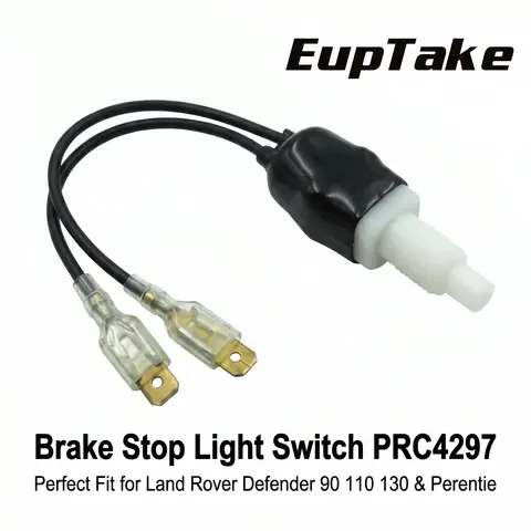 Brake Stop Light Switch for Land Rover Defender 90 110 130 Perentie 4x4 6x6 Models Replacement Parts 2-Pin 1/2-inch UNF PRC4297