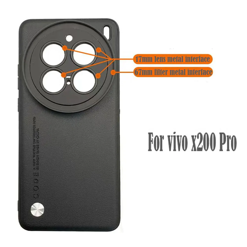 17MM Thread Phone Case for Vivo X200 Pro Mini 67MM Thread