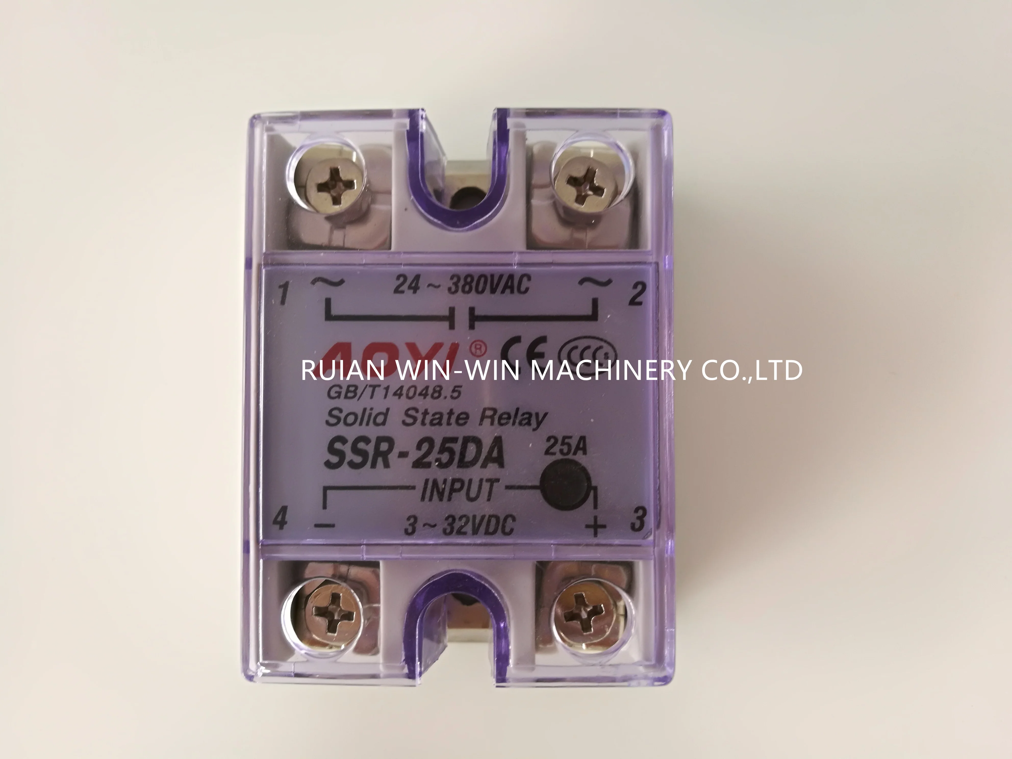 SSR-25VDA Solid State Relay for Film Blowing Machine