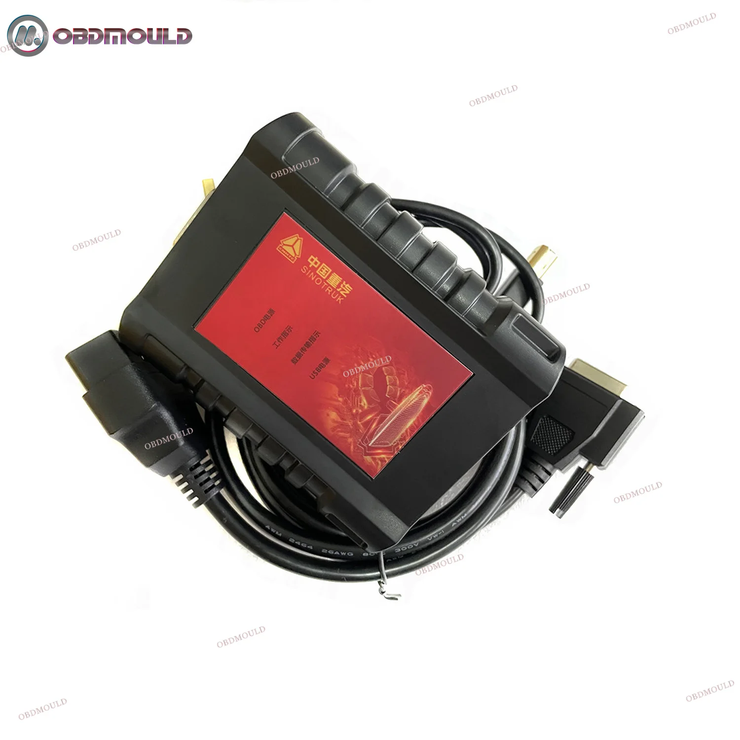 For Sinotruk EOL OBD diagnostic kit DENSO common rail engine for HOWO SHACMAN WeiChai Cnhtc sinotruck diagnostic tool