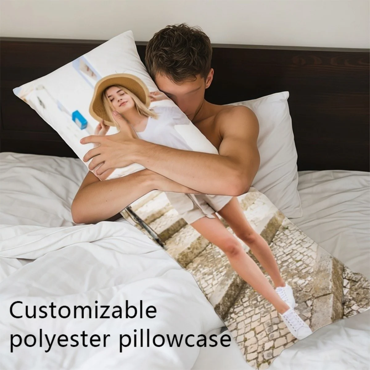 Custom Photo Pillowcase – Double-Sided Print, Insert Not Included; Suitable for Bedrooms, Sofas, Living Rooms, and More.
