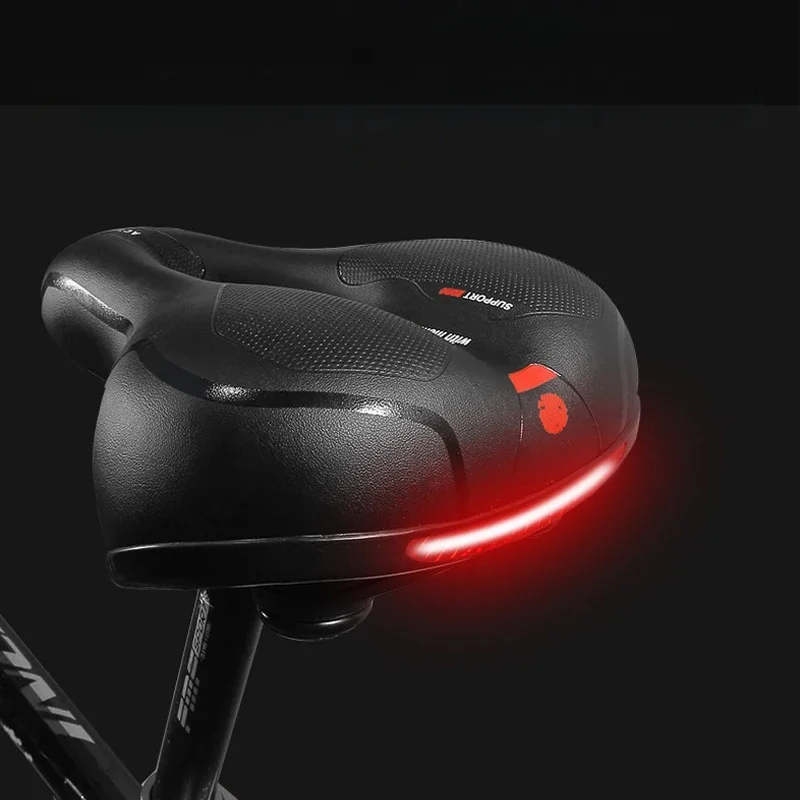 AliExpress OFFBONDAGE Hollow Breathable Bicycle Saddle Men Women MTB Road Bike Saddle Shock Absorbing Comfortable Big Butt Bike Seat