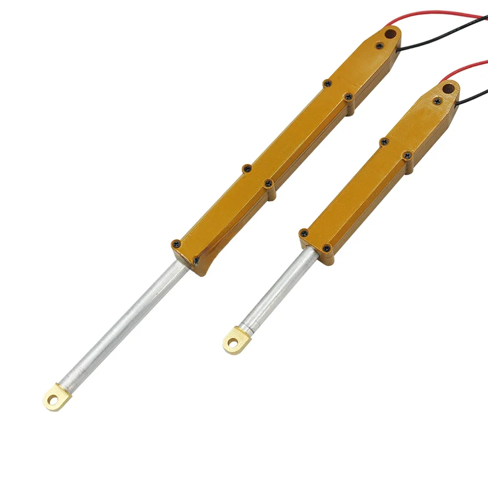 Push électrique entièrement en métal pour camion à benne basculante RC, plus récent, 45mm, 90mm, intervalles de course, pièces d'intervalles de voiture bricolage, N20