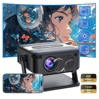 HA109 Mini Projector Android 11 WiFi 6 BT 5.0 280 lumens 1080p and 4K video Home cinema projector HY300 upgraded version