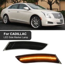 Dla Cadillac XTS 2013 2014 2015 2016 2017 Auto nadkole u nas państwo lampy Amber LED zderzak boczne światło znacznikowe OEM: 20874071 20874072