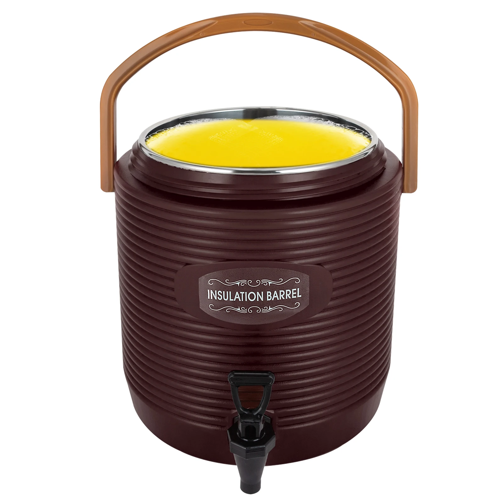 

Диспенсер для горячих и холодных напитков, Изолированный диспенсер для напитков, Изолированный контейнер с краном