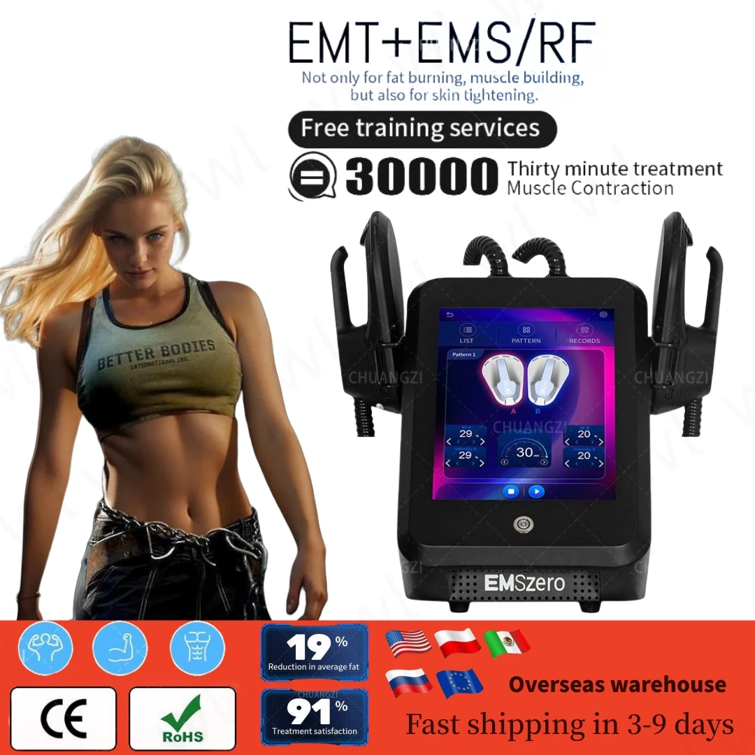 

EMS 6500W Мышечная погремушка EMSzero RF Электромагнитный для похудения тела Стимуляция мышц Удаление жира Схудение тела