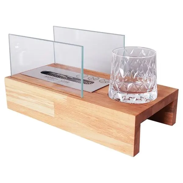 Wooden Desktop Fireplace Stove - Firebox - Fire Pit