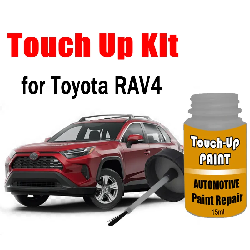 

Автомобильный набор краски для ретуши (с кистью) для Toyota RAV4, средство для удаления царапин, аксессуары для ухода за автомобильной краской