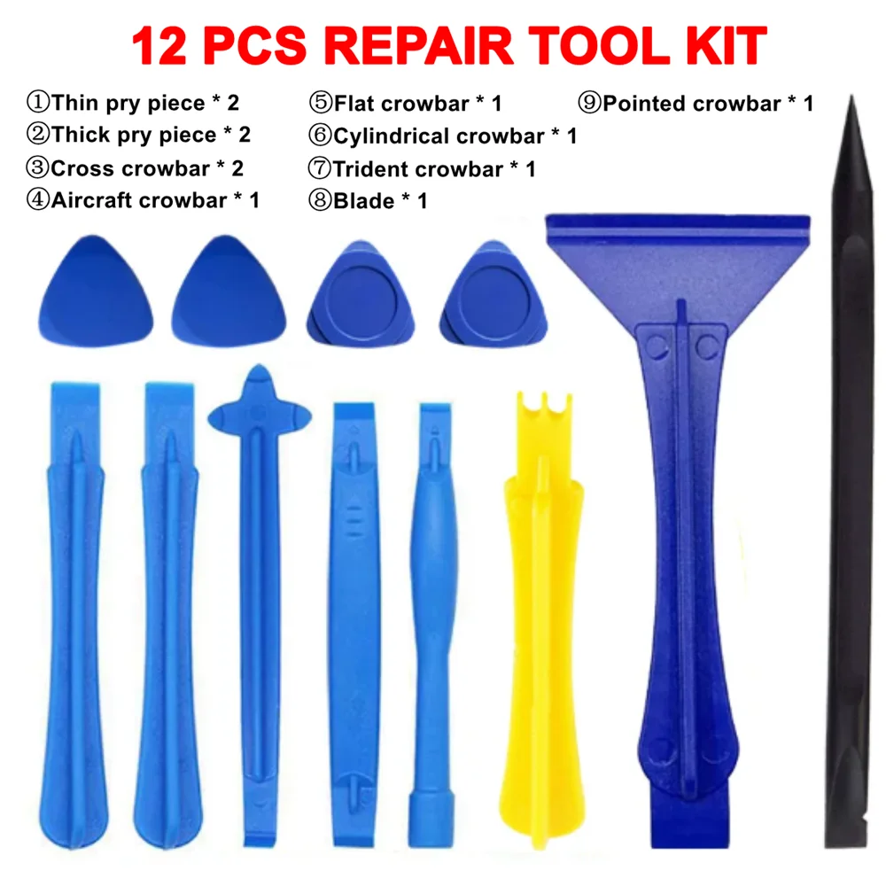 Plastic Pick Shovel Triangle Pry Tools Screen Opening Tool Screen Spudger Electronics Disassembly Supplies Crowbar