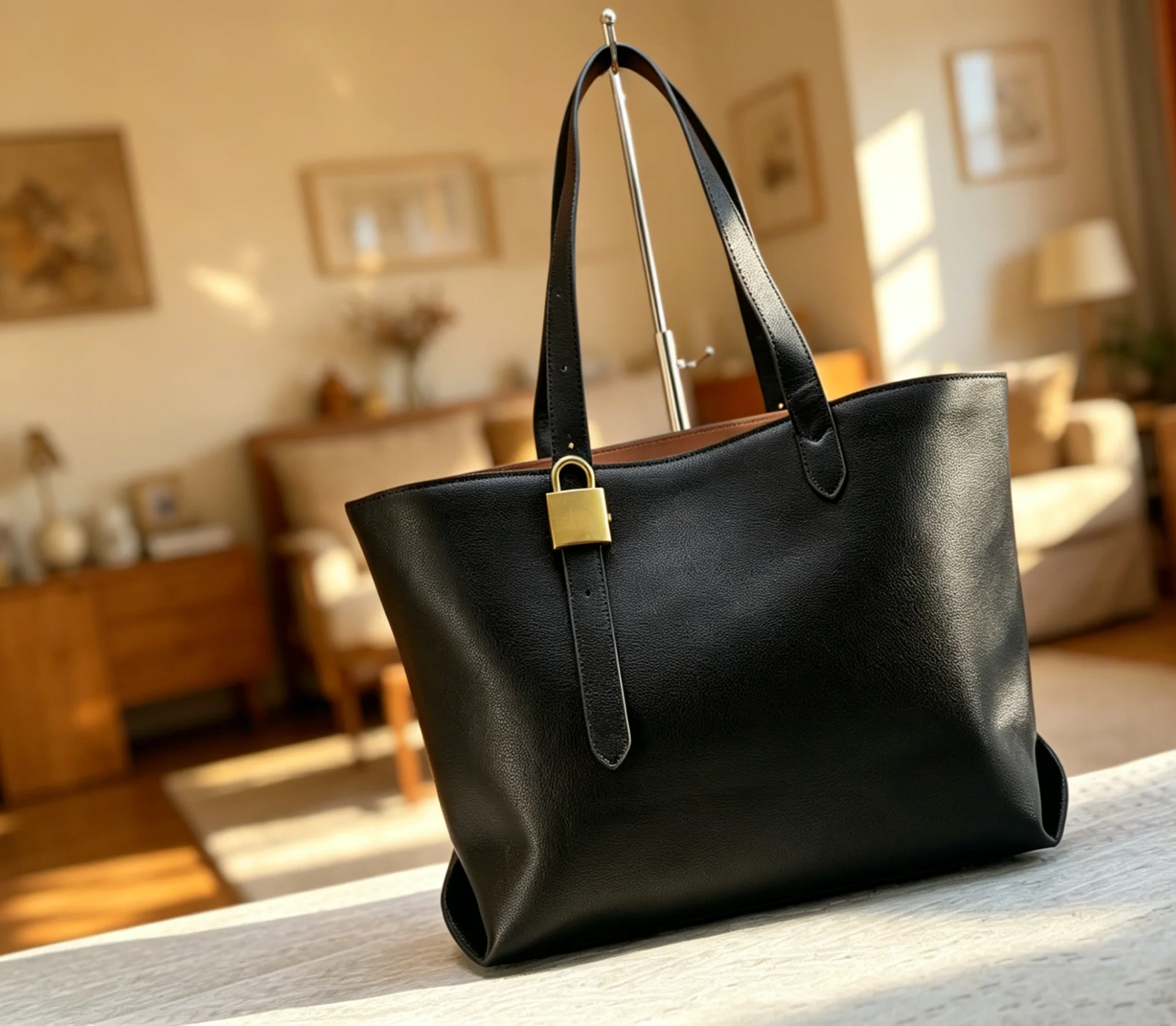 

2026 Size: 47x30x14 cm no box New Model - Versatile and Fashionable PU Leather Bag - Durable, High-Quality and Affordable