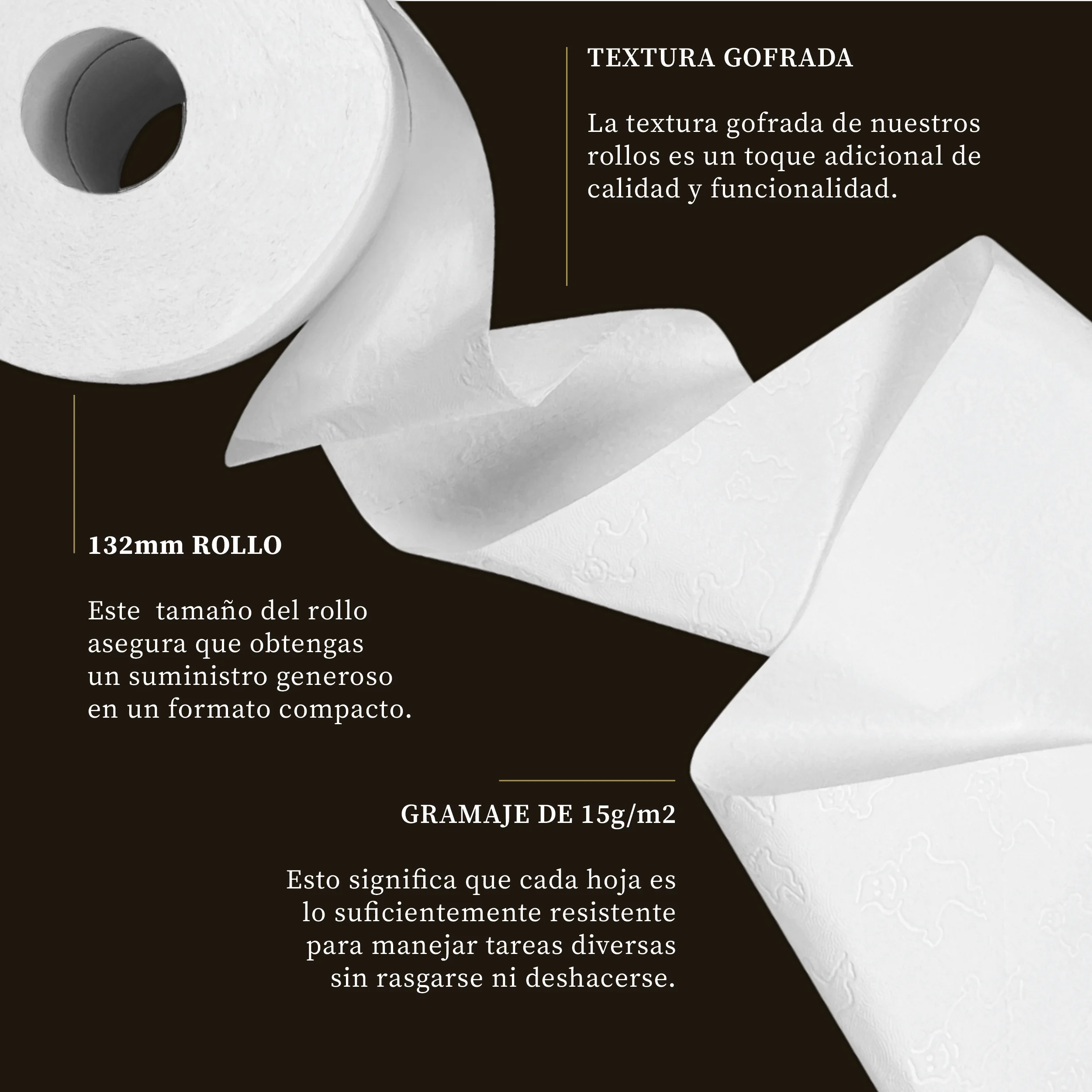 Papel Higiénico 3 Capas - 36 Rollos - Papel Higiénico Triple Capa Premium Alta Resistencia, Durabilidad y Suavidad