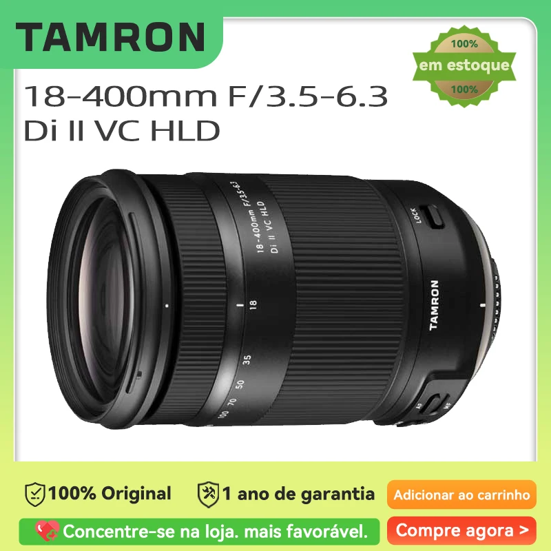 Tamron 18-400mm F/3.5-6.3 Di II VC HLD for Nikon DSLR Camera CANON EF Mount(used)