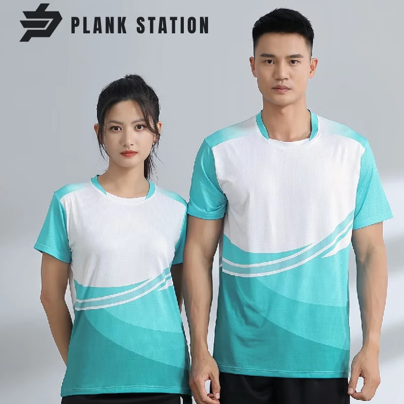 

Sportwear Tennis Shirt For Men Women Badminton Running Cycling Pingpong Customize Team Logo Sports Breathable Quick Dry