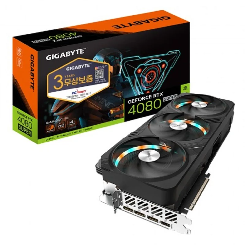 GIGABYTE GIVOS RTX 4080 SUPER GAMING OC D6X16GB DC