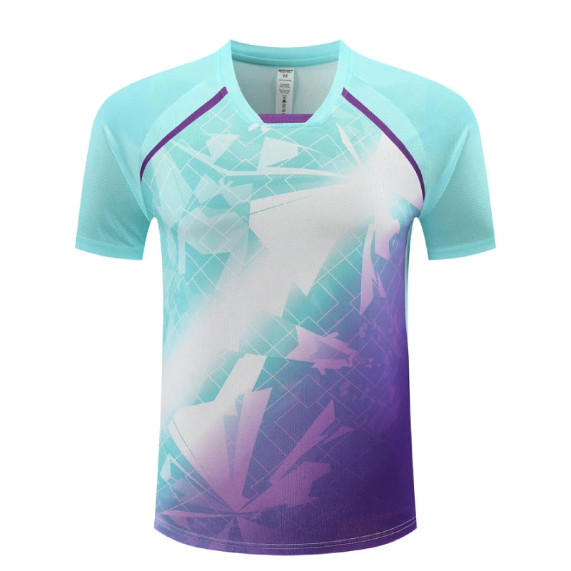 2023 neue Badminton Shirt Korea Stil Tennis Shirt für Männer Frauen Schnell Trocknend Paar Pickleball Badminton T-shirt Kurzarm Tops