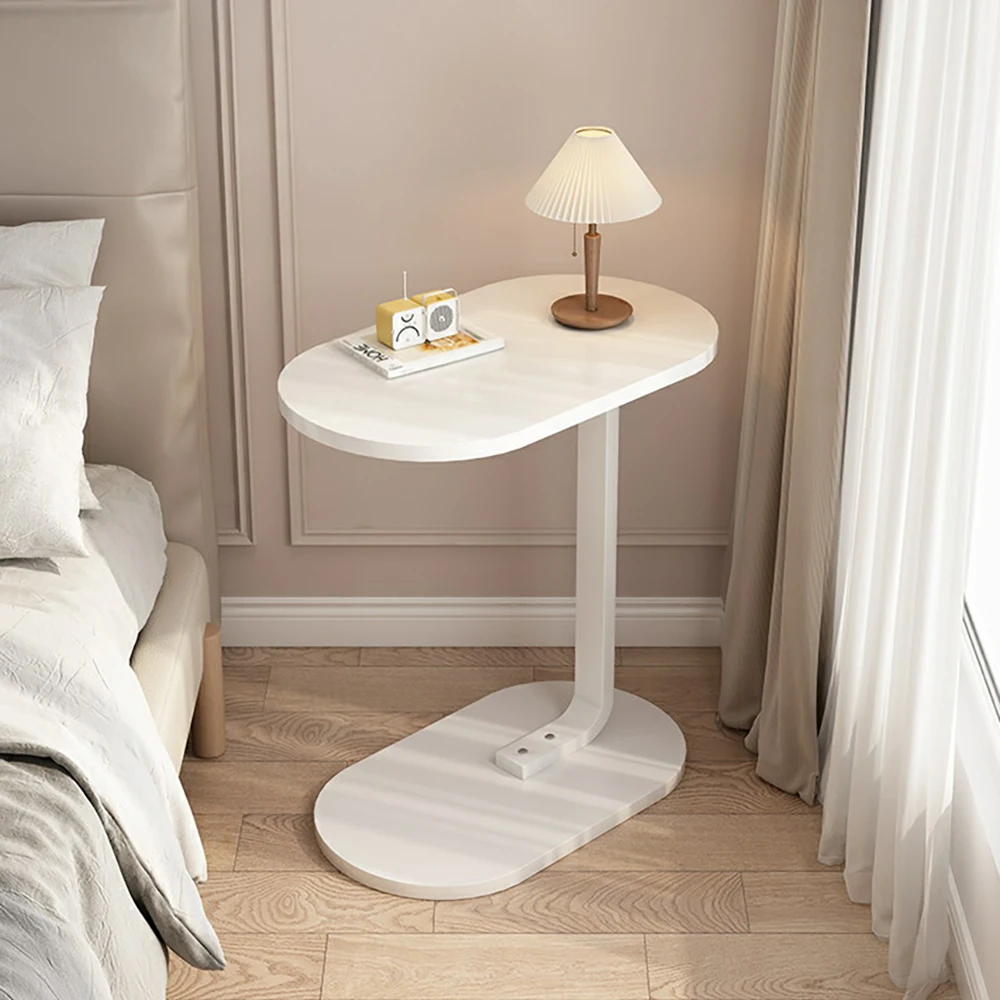 طاولة جانبية مستديرة لاسترخاء الصليم ، طاولة أريكة لغرفة المعيشة ، طاولة ضيقة