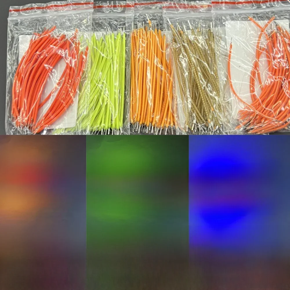 Filament LED Flexible DC3V 38mm 60mm 95mm 80mm 125mm 130mm 145mm 185mm 255mm 300mm Filament d'ampoule Edison bricolage décor de noël