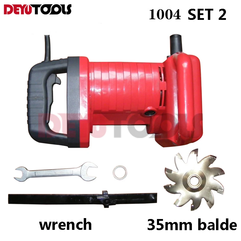 2000W portable electric concrete brick wall chaser machine wall groove saw cutting machine notching machine 35mm 255mm blade