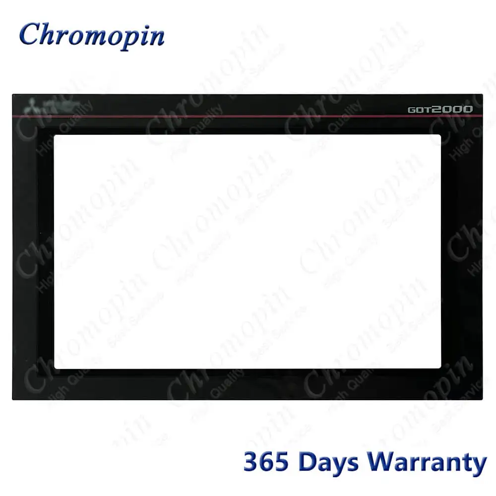 Touch Screen Panel Glass Digitizer for Mitsubishi GT2107-WTSD GT2107 WTSD with Protective Film Overlay