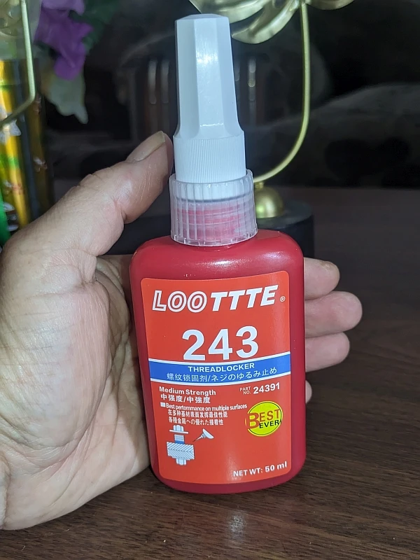 1/2/3pcs Threadlocker Screw Glue Quickly Cured Thread Locking Agent Anaerobic Adhesive Corrosion-Resistant Anti-Loosening Glue photo review