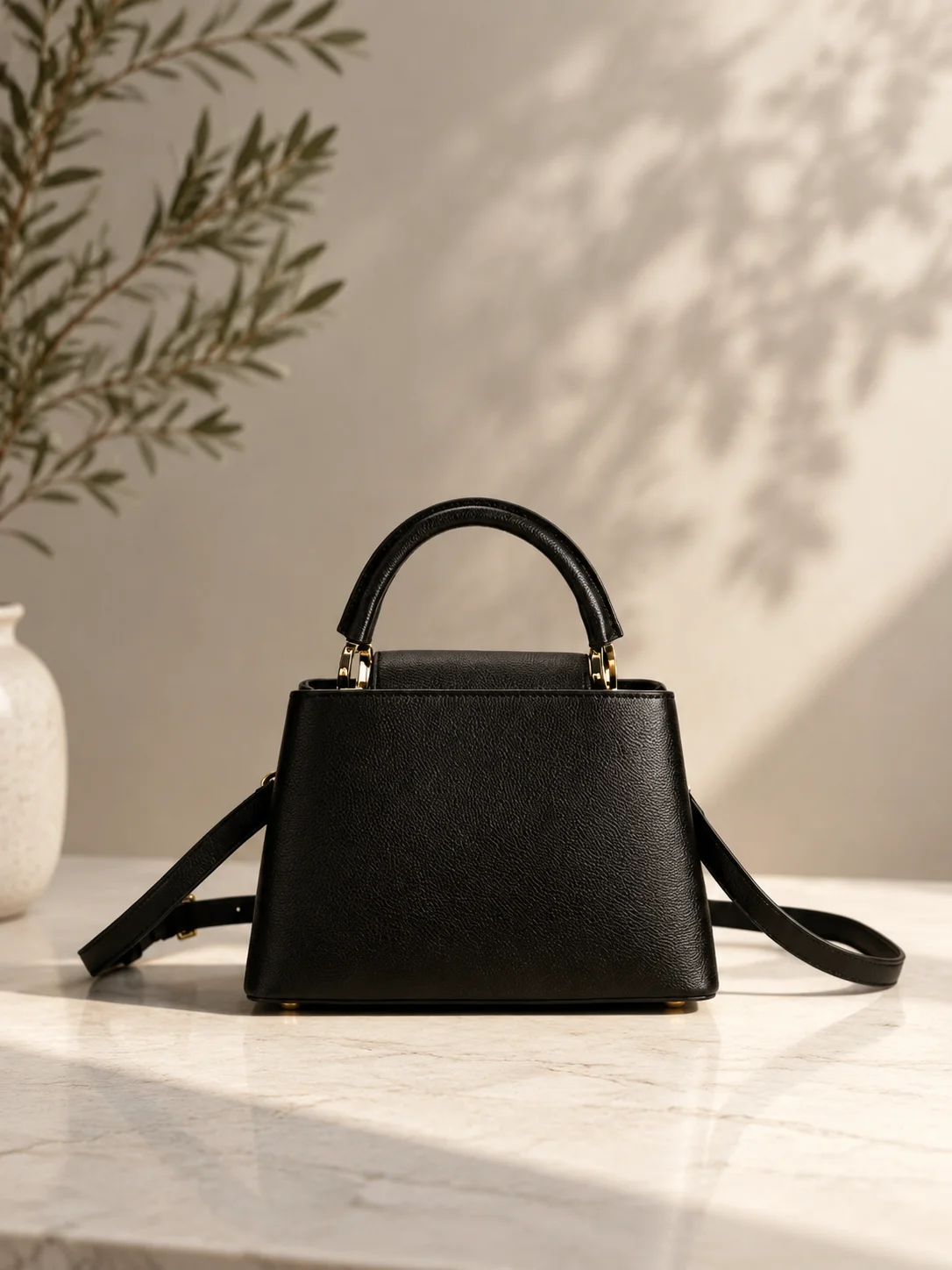 Luxury Designer's Fashion New Luxury Women's Bag 27x18x9cm Gold Diamond Flower Handbag with Shoulder Strap No Box