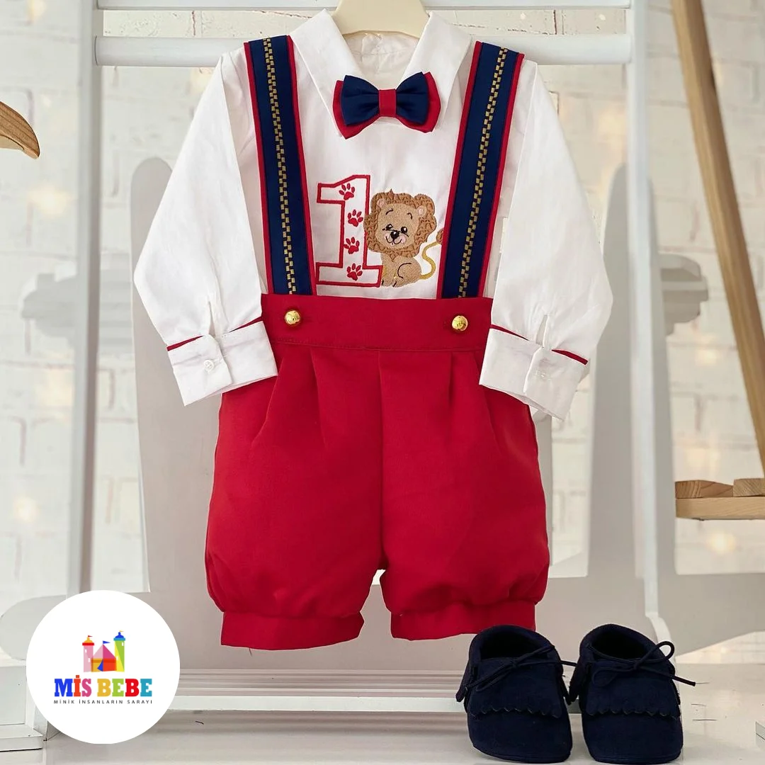 4-Pcs baby boy set clothing personalized outfit custom baby clothes winter spring birthday costume