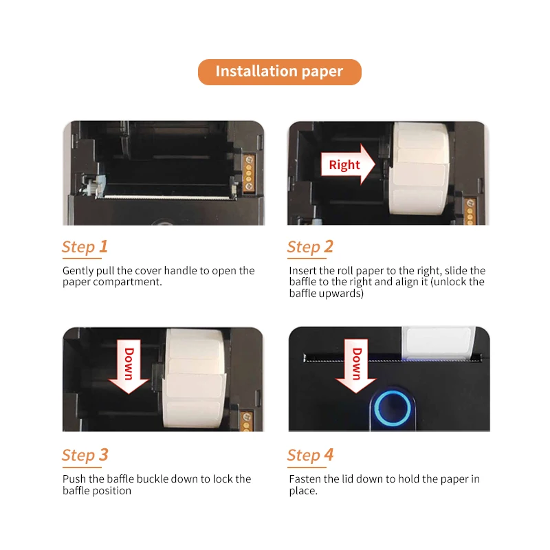 Portable Thermal Wireless Mini Label Printer for Products, Addresses, Small Businesses, DIY Stickers, Home Use Mini Label Print