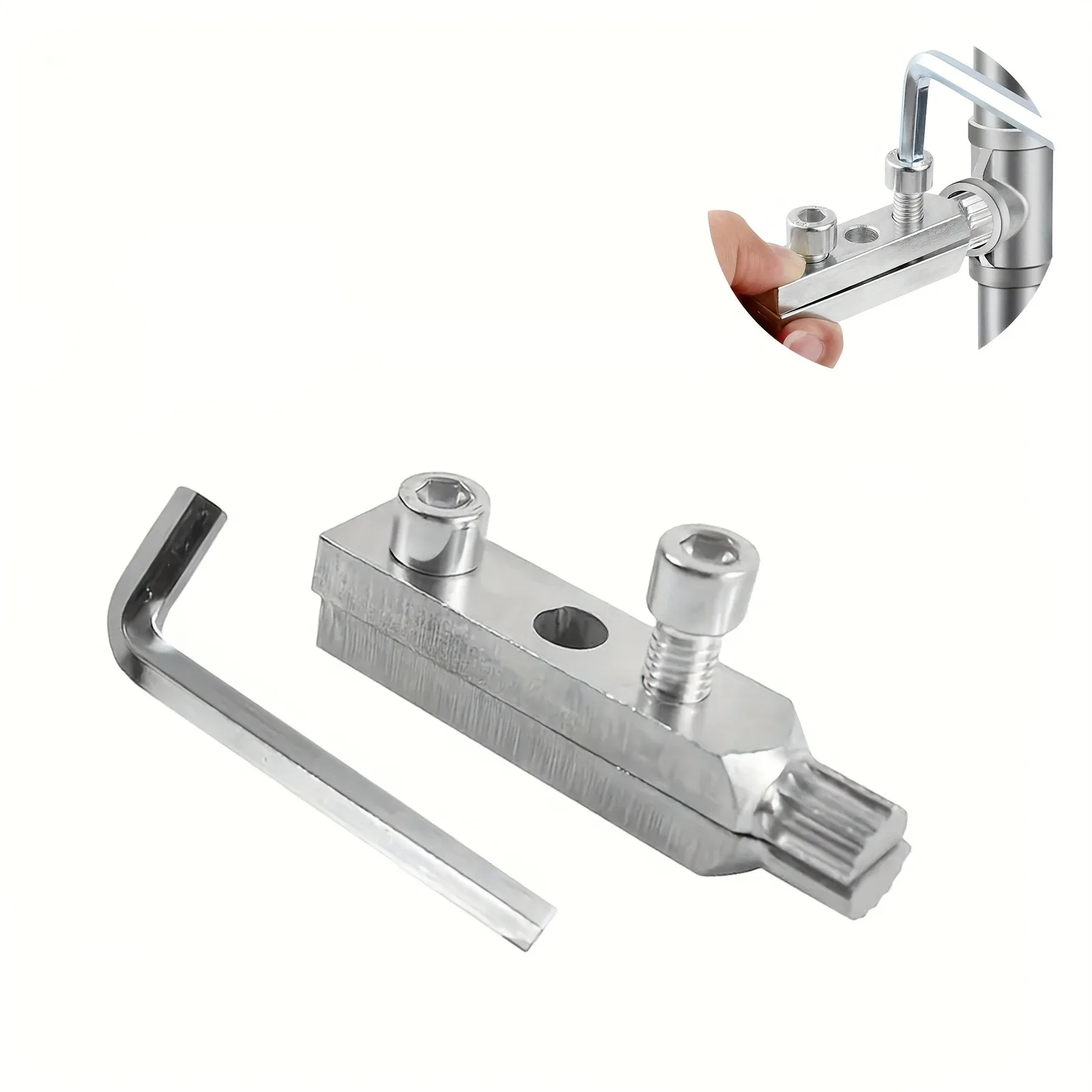 Bathroom Tools Broken Wire Extractor Threading Tools Tap and Screw Remover Water-Tap Angle Valve Repair for 4/6 Points image 6