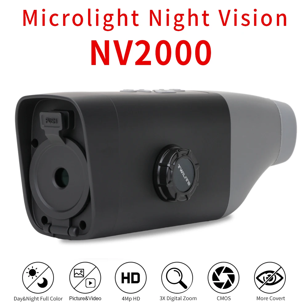 NV2000: La Mejor Lente de Visión Nocturna Digital para Caza y Observación al Aire Libre