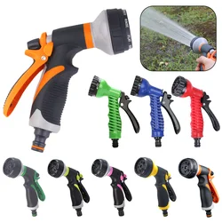 7/8 Modes High Pressure Watering Gun Garden Spray Irrigation Watering Nozzle Plant Lawn Yard Watering Sprinkler Sprinkler Cleani