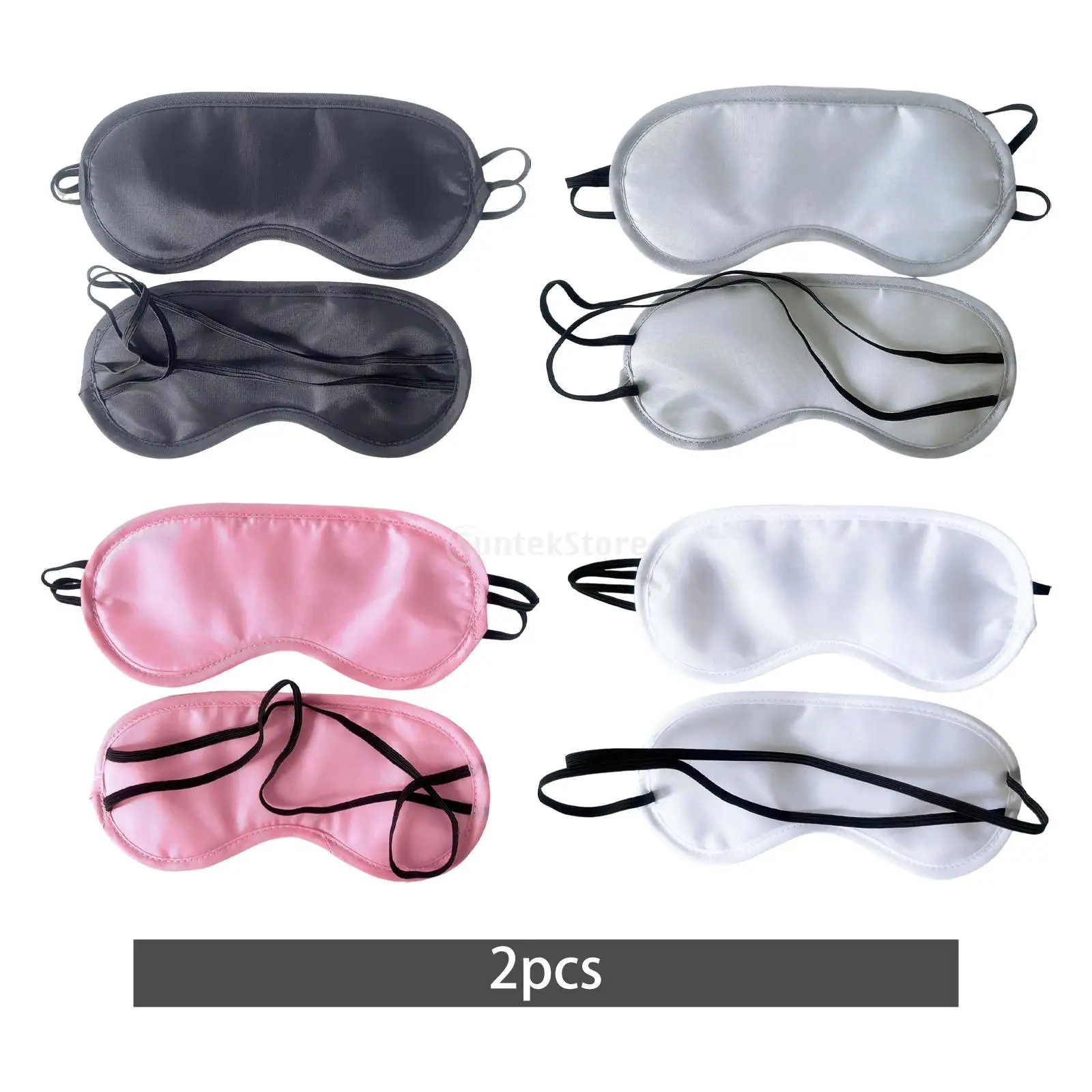 50Pcs Maska do spania Jednorazowa osłona oczu Hotel Kobiety Mężczyźni Gry imprezowe Maska do spania Opaska na oczy do spania — zdjęcie 7